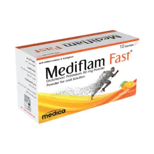 Mediflam Fast 50mg Orange