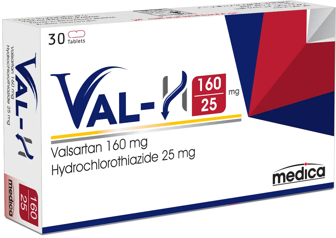 VAL-H 160/25mg